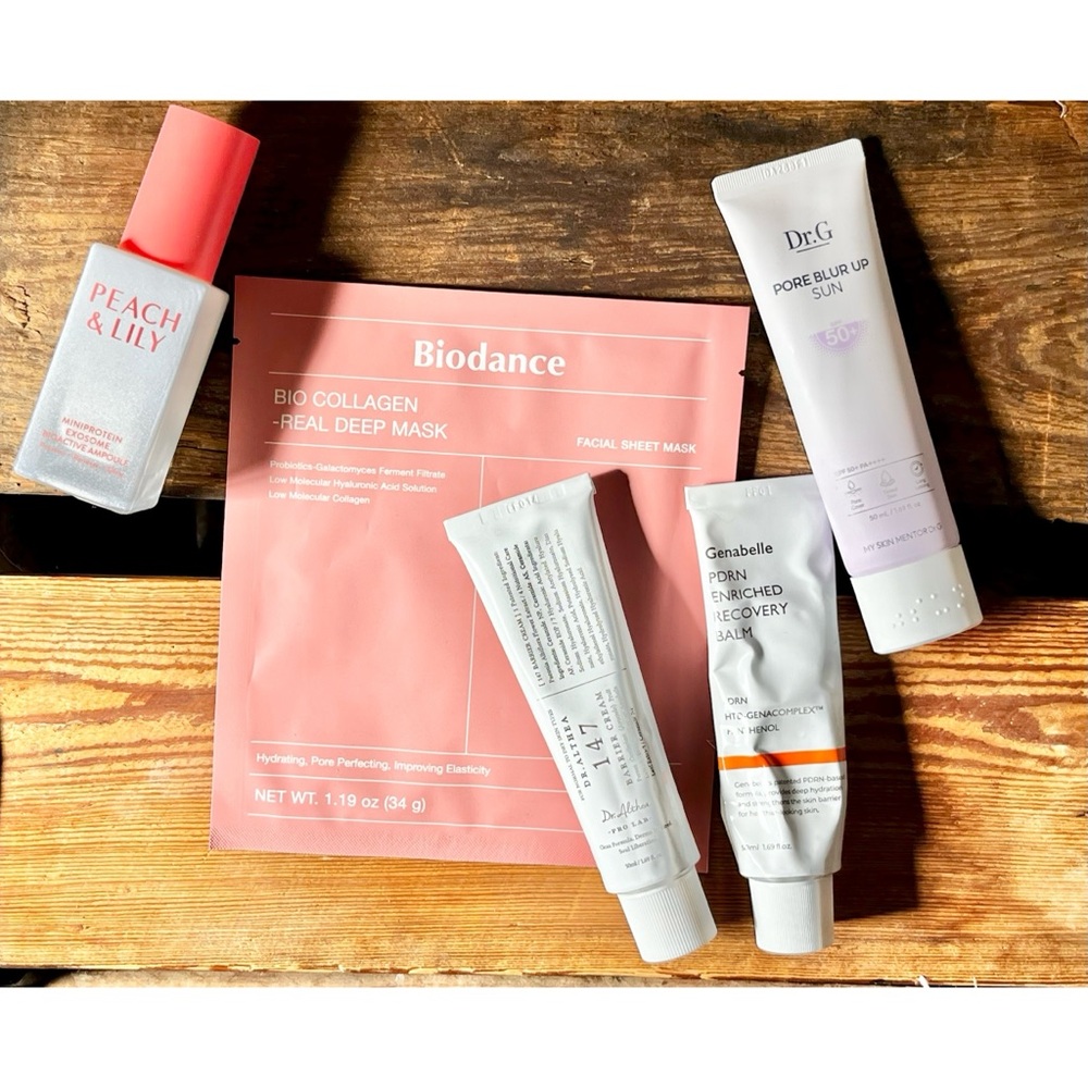 K-Beauty Skincare Bundle | Elasticity, Barrier & Glow Care